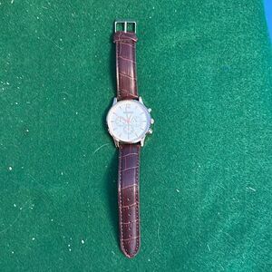 Migeer Large Face Watch Copper Accents Oversized Dial Men's Accessory